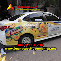  quảng cáo trên taxi 