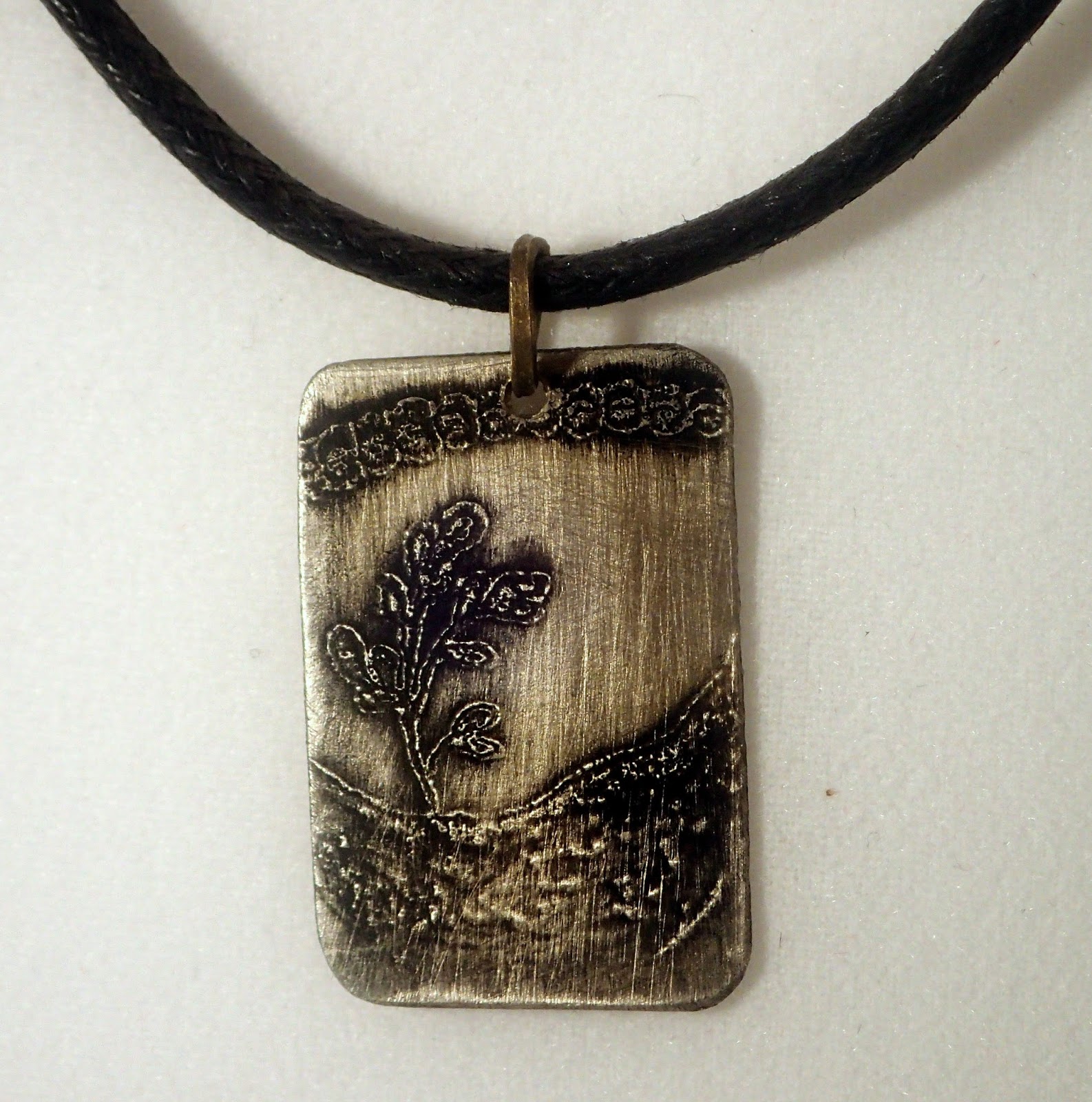 Letting in the Light More Etched Metal Jewelry