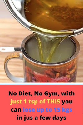 No Diet, No Gym, with just 1 tsp of THIS you can lose up to 15 kgs in jus a few days