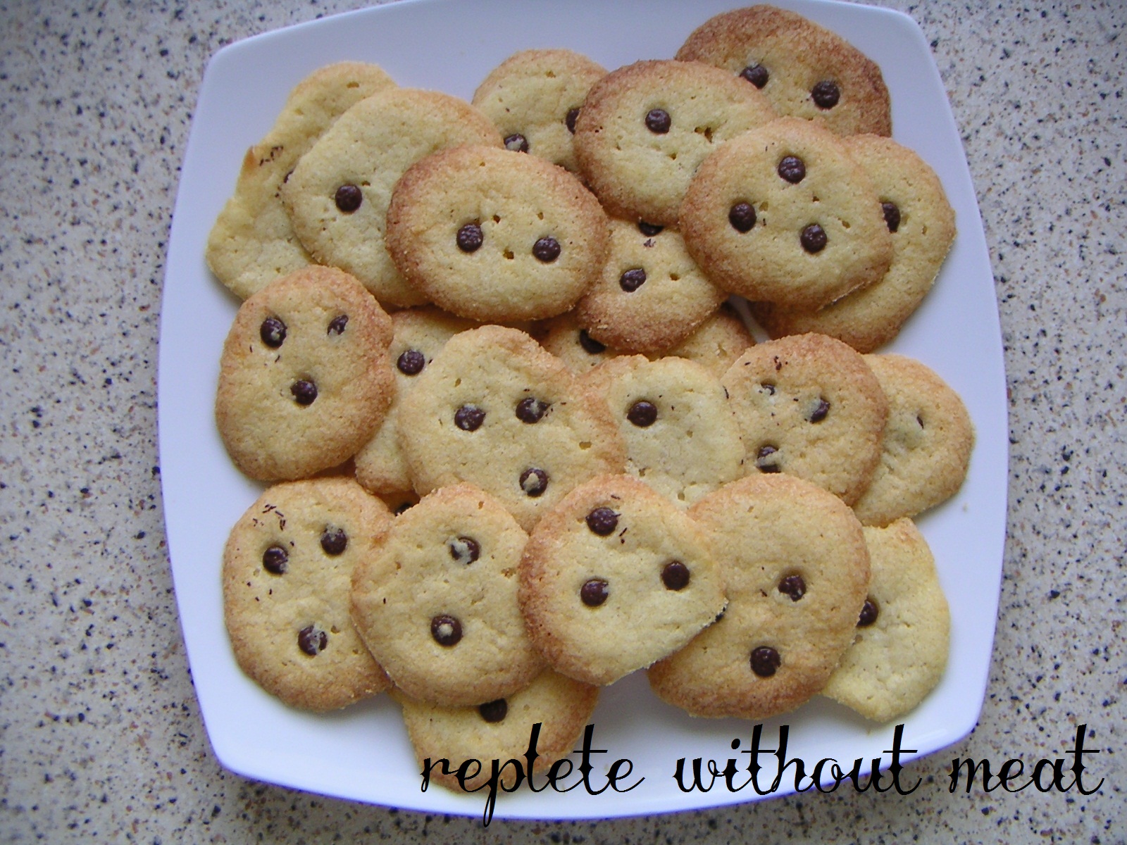 Replete Without Meat Vegane Kekse American Cookie Style