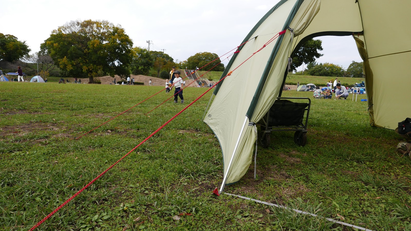 全てはカタチから グランドハット４反射材ガイロープ装着