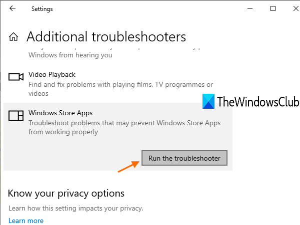 Risoluzione dei problemi delle app di Windows Store