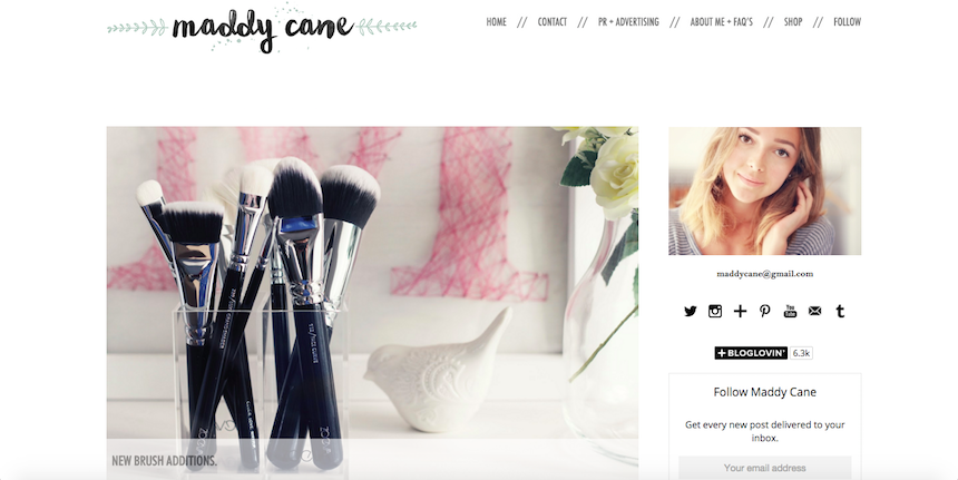 lifestyle, fashion, beauty, Maddy Cane, favourites, current obsession, blogs, websites, 