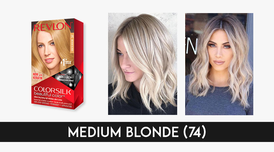 NeoStopZone | Revlon ColorSilk Beautiful color | Medium Blonde 74