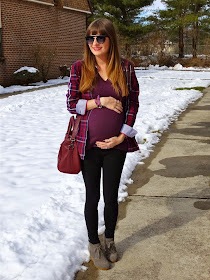 Gap Maternity, Forever 21, H&M, Mia Shoes - as styled by House Of Jeffers
