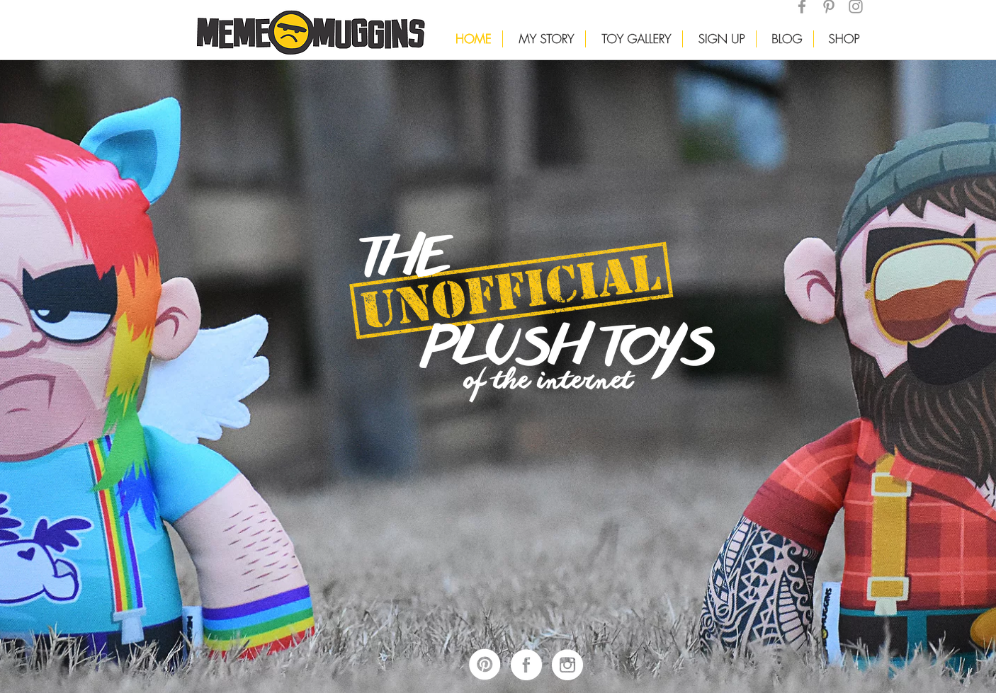NEW WEBSITE AND TOYS!