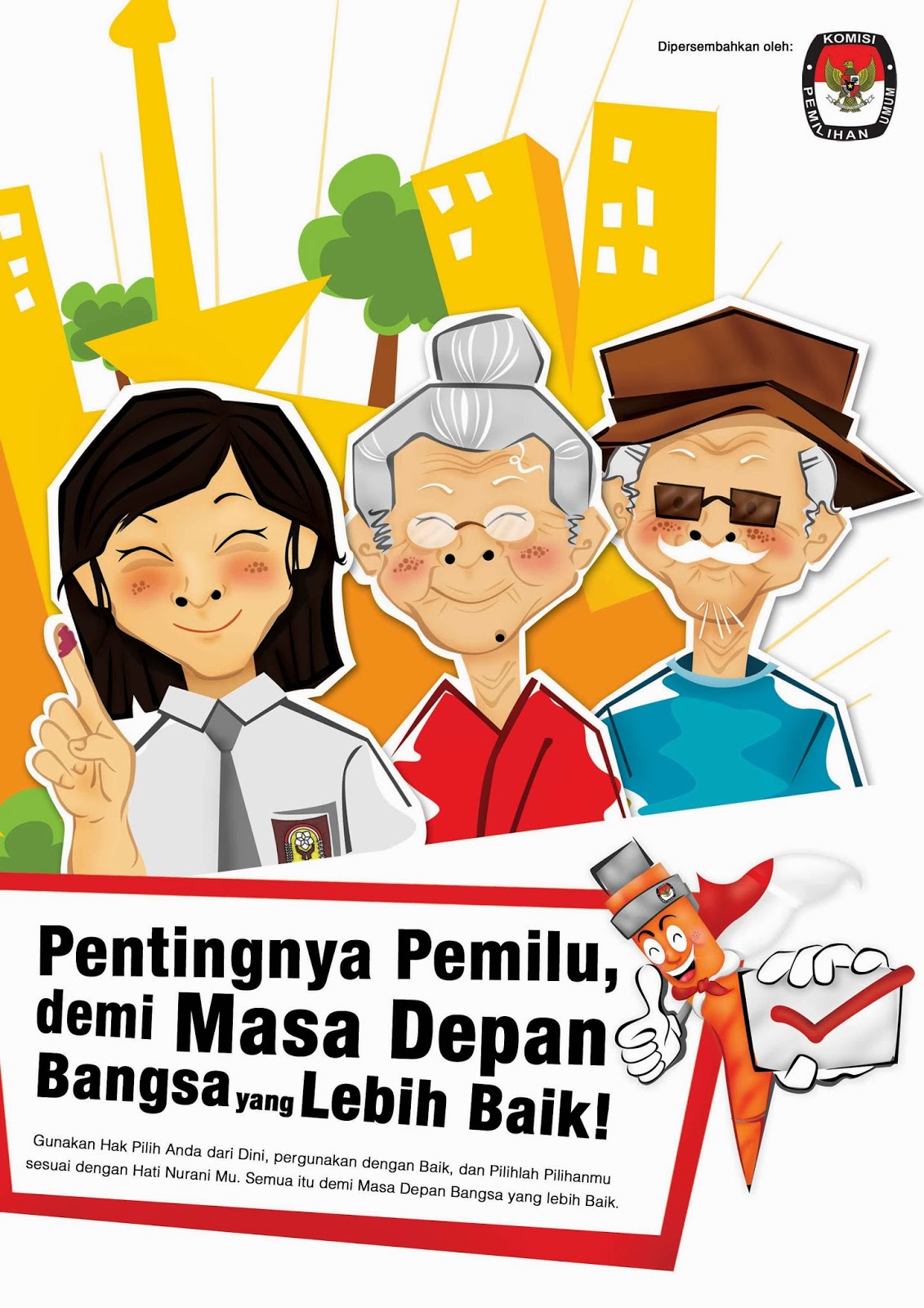 Jurnal Respublica: Poster Pemilu 1