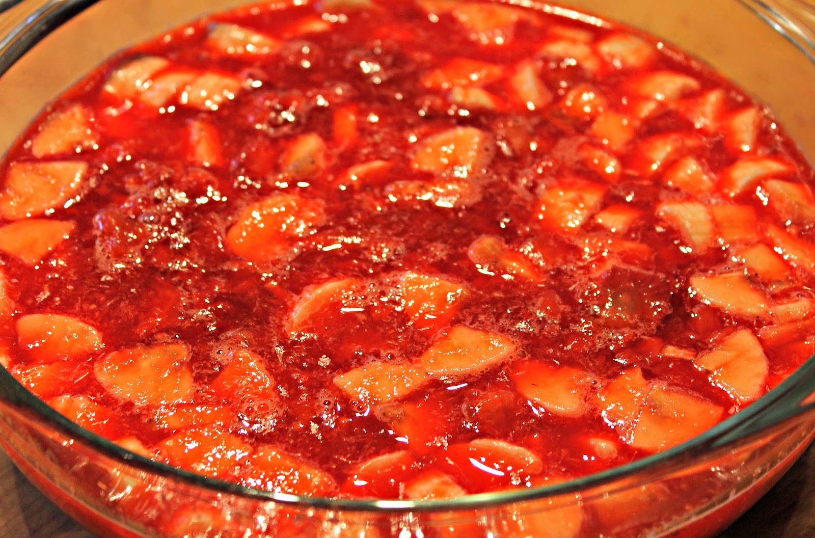 Sandra's Alaska Recipes SANDRA’S ENHANCED STRAWBERRYBANANA JELLO