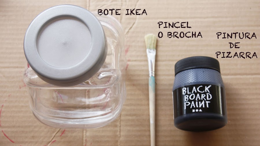DIY deco pintura de pizarra | Manualidades