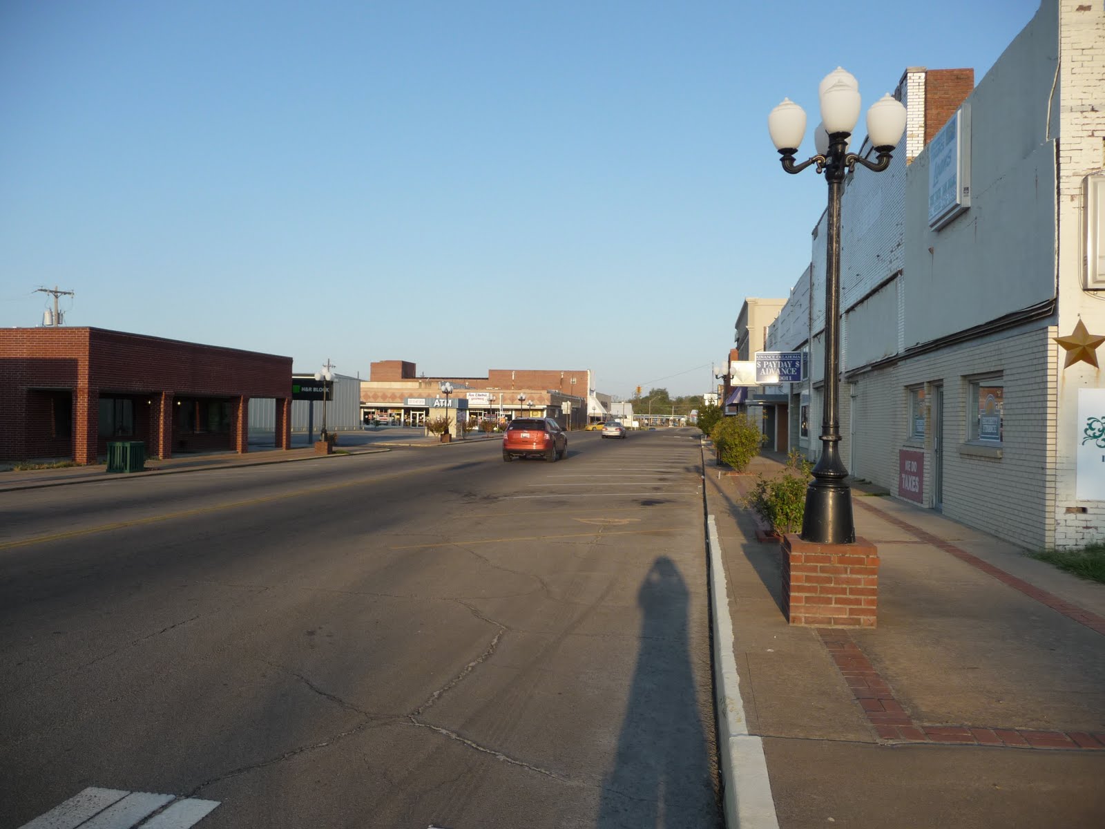 seniors walking across america DAY 237; HUGO BOSWELL, OKLAHOMA