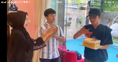 video persiapan surprise ulang tahun derry sahabar ricis