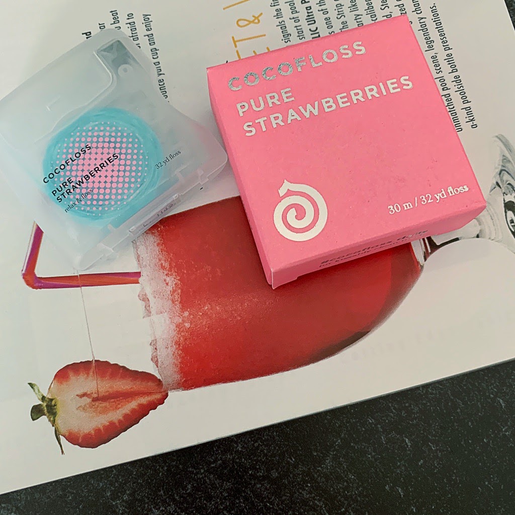 Cocofloss Pure Strawberries Dental Floss Review A Very Sweet Blog