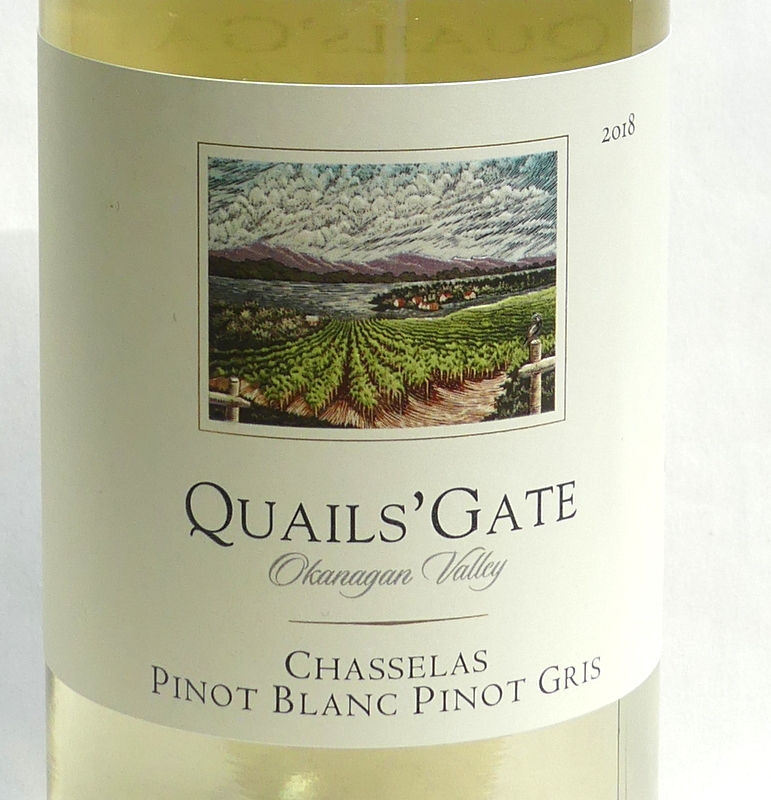John Schreiner on wine Quails' Gate white is BC's number one white