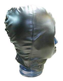 Espressivo Club Leather Bondage Hood