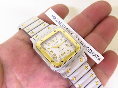 Maximuswatches Jual Beli Jam Tangan Second Baru Original Koleksi Jam Maximus Www Maximuswatches Com Cartier Santos Galbee 29mm Two Tone Automatic 2319 Sold