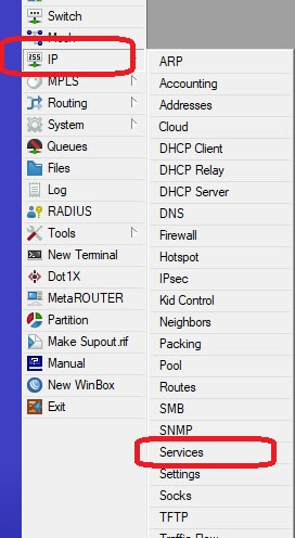 Knowledge Area: Mikrotik Winbox Port Change