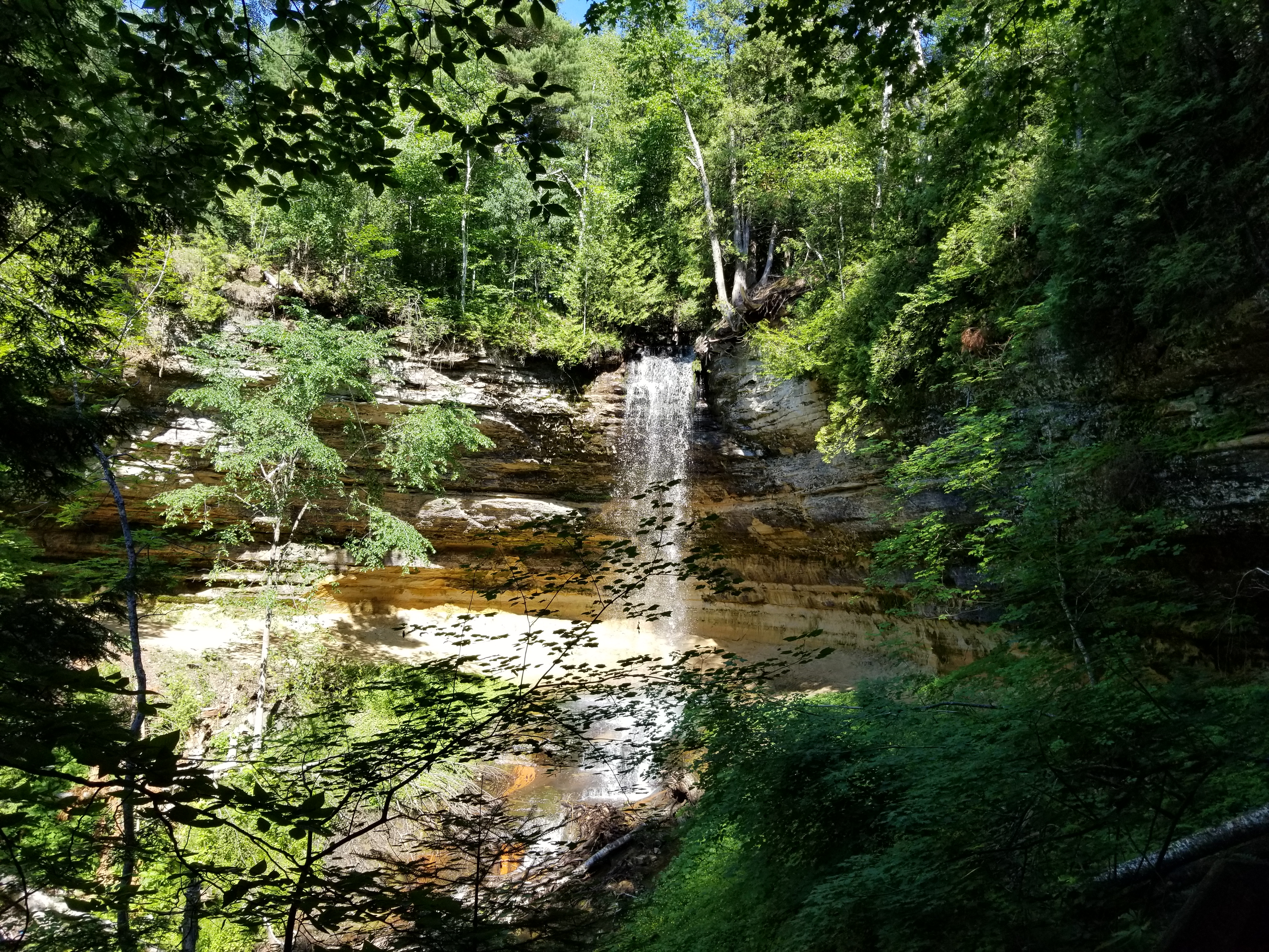 Munising Falls and North Country Trail Run