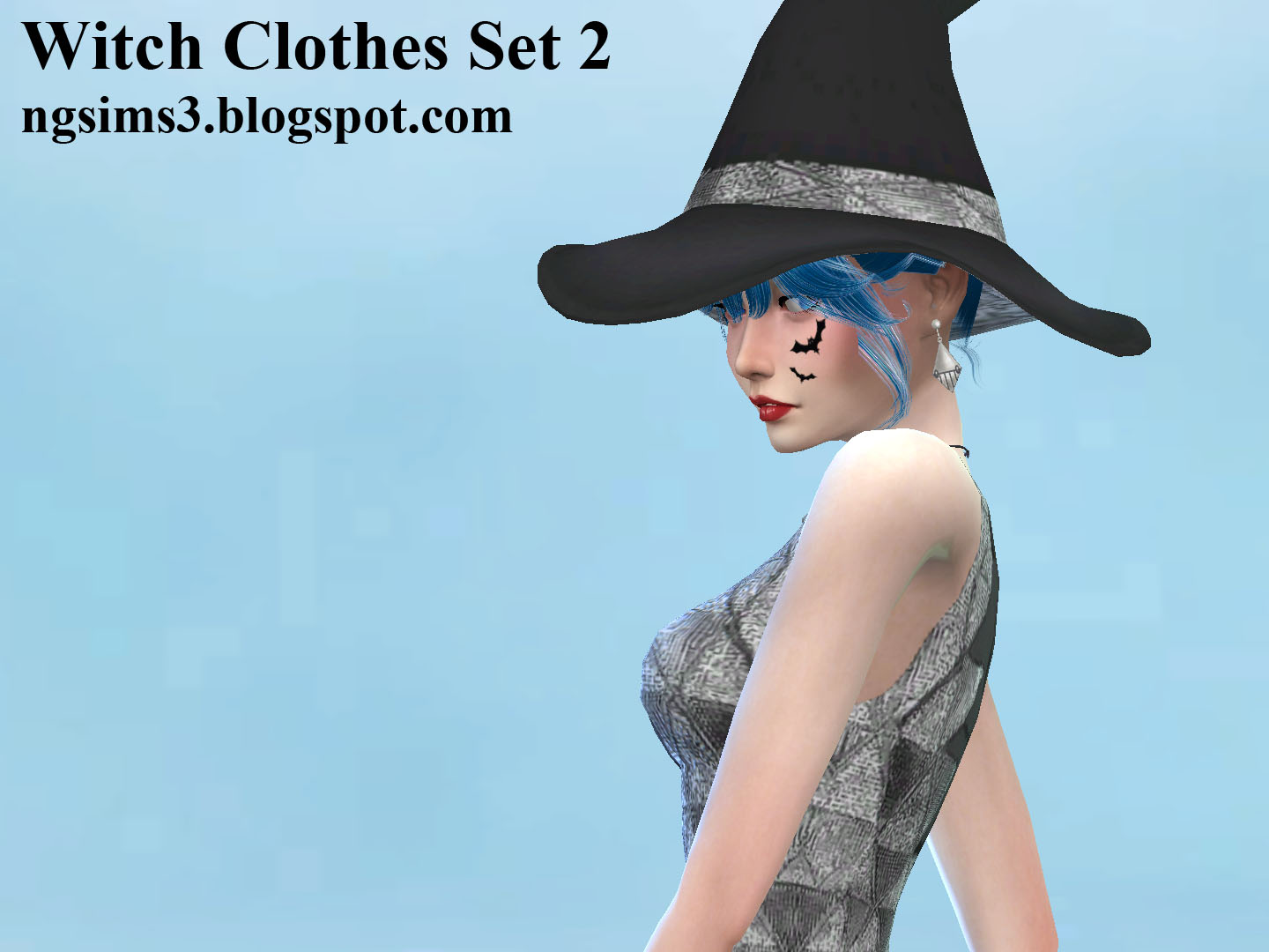 NG Sims 3 Witch Clothes Set 2 TS4 Clothing
