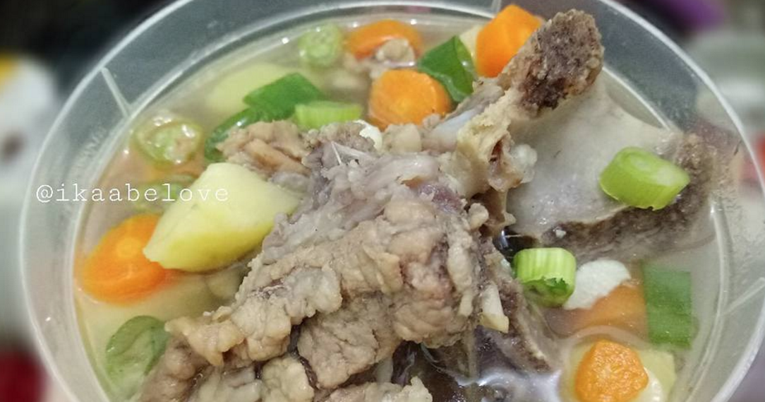 Resep Sehat Alami SOP TULANG SAPI
