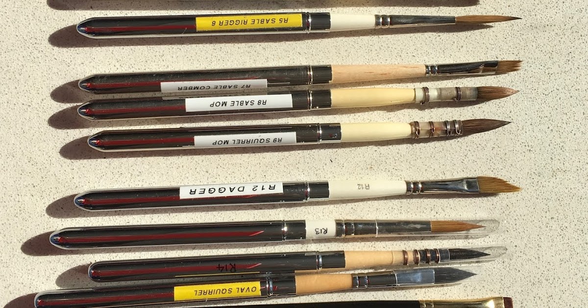 Jane Blundell Artist Rosemary and Co Brushes