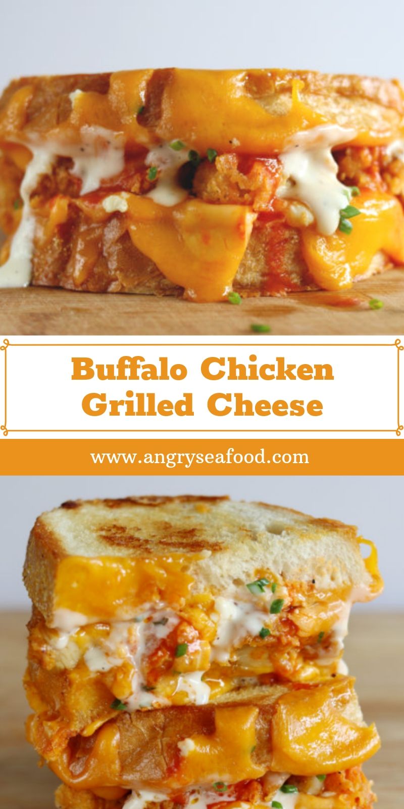 Buffalo Chicken Grilled Cheese Buffalo Chicken Grilled Cheese