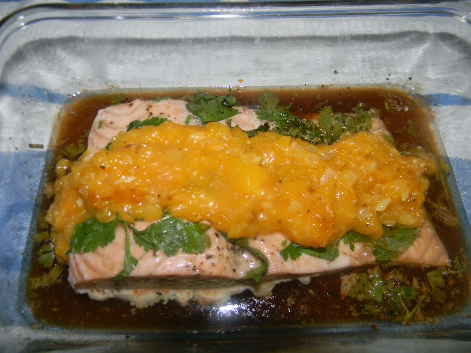 Enjoy Life Fish Fillets with Mango Sauce