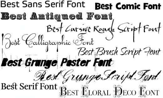 tattoo fonts for girls