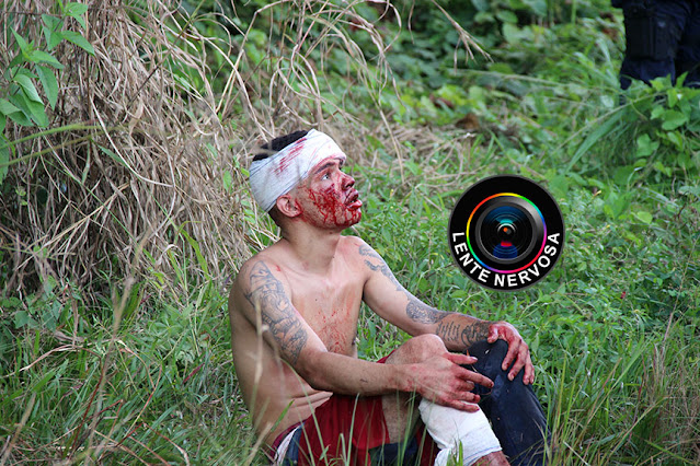 Presidiários são espancados após praticarem roubo e causarem gravíssimo acidente – VEJA O VÍDEO