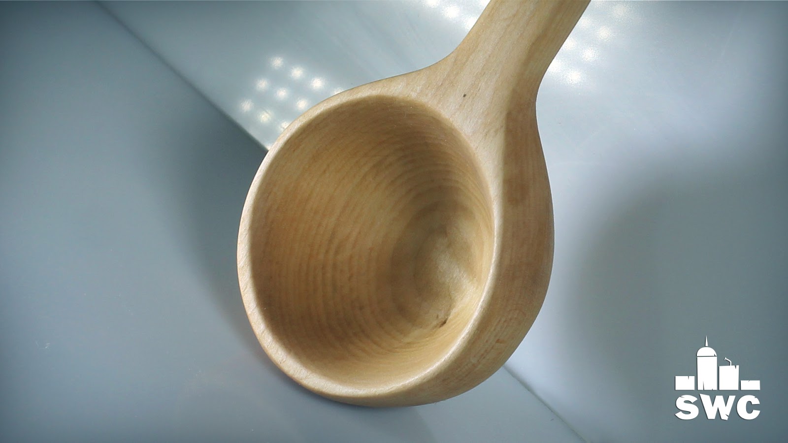 scrap wood city Making a spoon out of basswood and epoxy resin