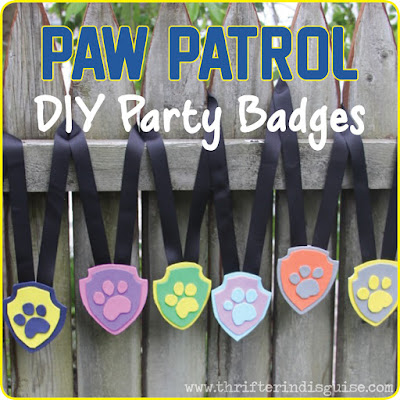 Easy crafts for paw patrol