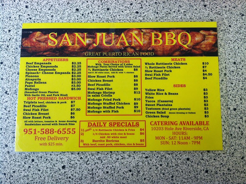 Oh So Fat! (Foodie Reviews) San Juan BBQ A little Pueto Rican