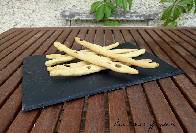 Palitos de pan de pipas - Reto Tus Recetas