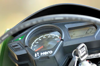 new hero motocorp impulse speedometer