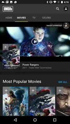 تطبيق IMDb للأندرويد, تطبيق IMDb مدفوع للأندرويد, تطبيق IMDb مهكر للأندرويد