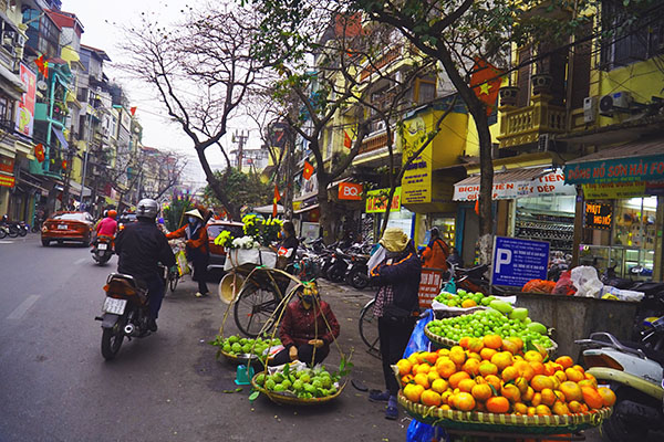 Le vieux quartier de Hanoi