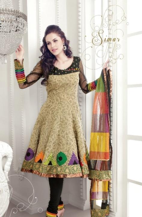 Designers botique: Anarkali Frocks Churidar Pajama Dresses Design
