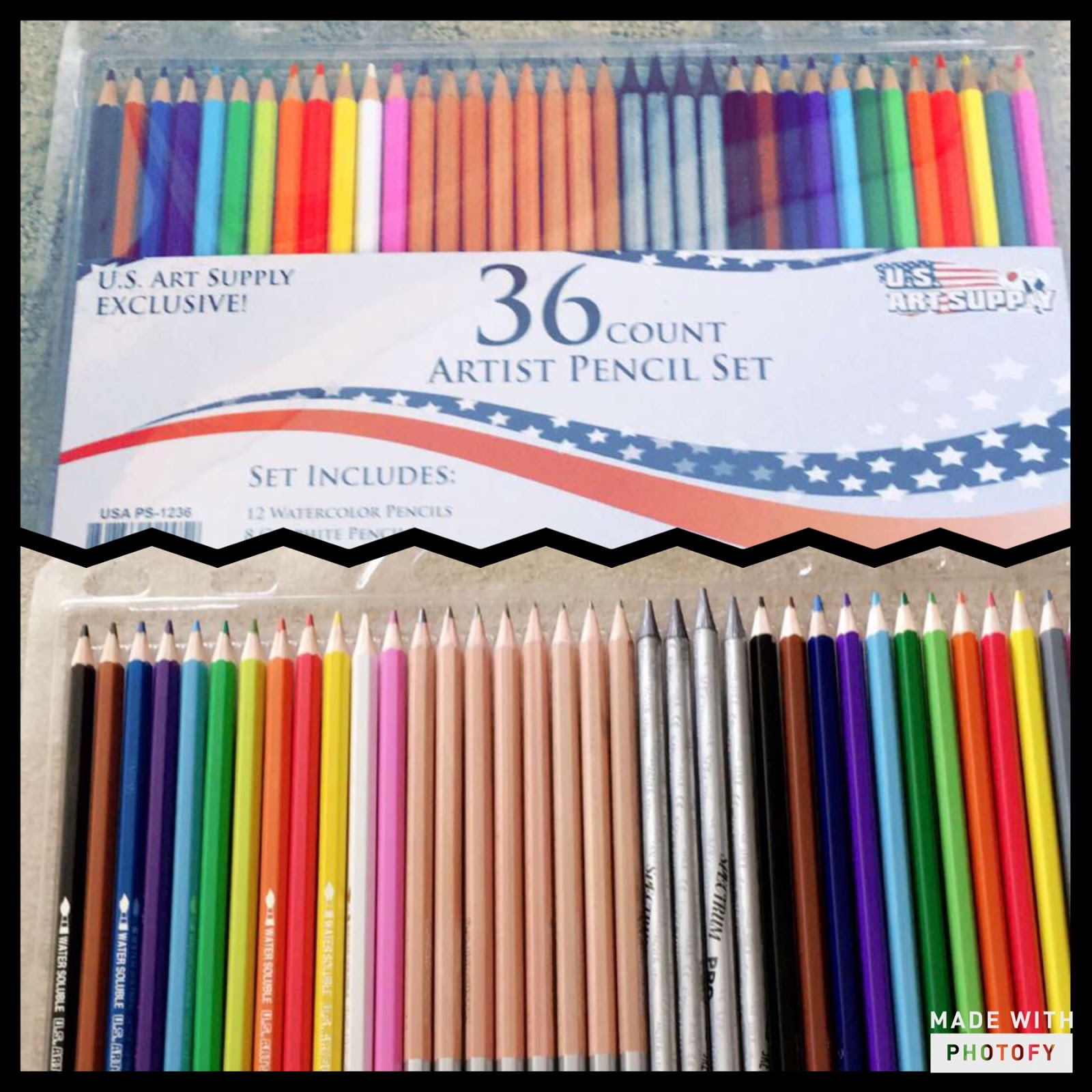 Love Thy Goodies US Art Supply 36 Colored Pencil Set with Roll Review