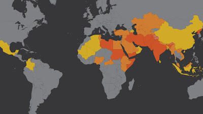 Daftar 50 Negara Paling Berbahaya Bagi Umat Kristen Tahun 2018