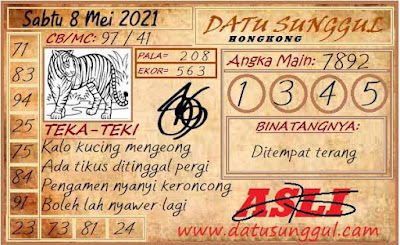 Syair Hongkong Sabtu 8 Mei 2021 Kodok73 Jitu Prediction