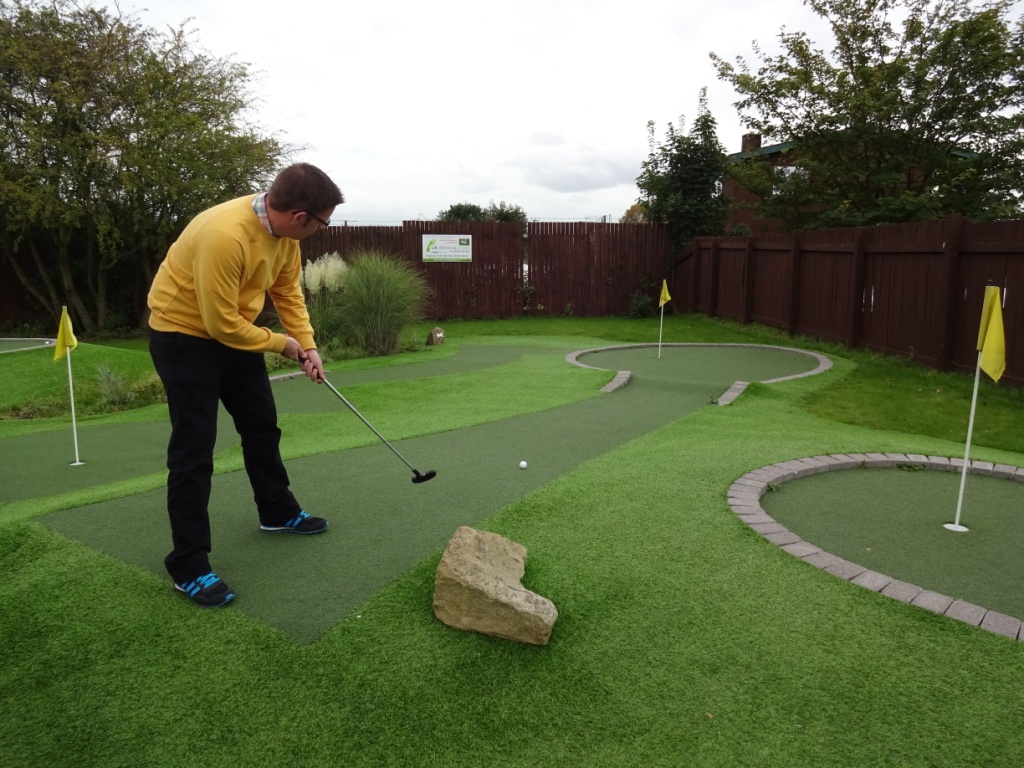 The Ham and Egger Files Minigolf at Liverpool Golf Centre