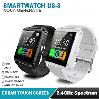 SMARTWATCH U-WATCH BLUETOOTH U8 ALB SMARTWATCH U-WATCH BLUETOOTH U8 ALB