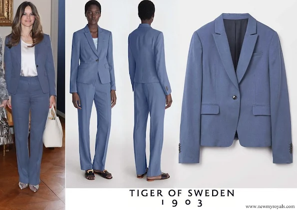 Princess Sofia wore Tiger of Sweden Tessan Suit