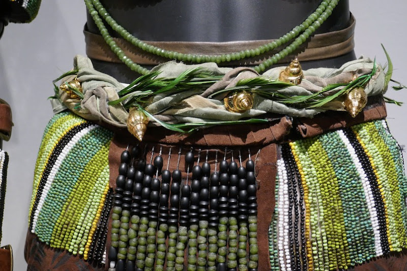 Black Panther Nakia costume detail Black Panther Nakia costume detail