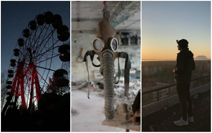 Exploradores invadem Chernobyl e fazem fotos da região