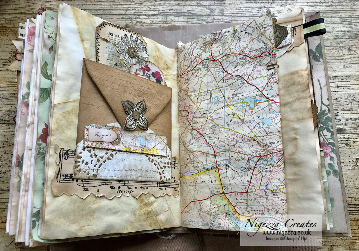 Nigezza Creates: Quick Easy Vintage Envelopes For Your Junk Journal