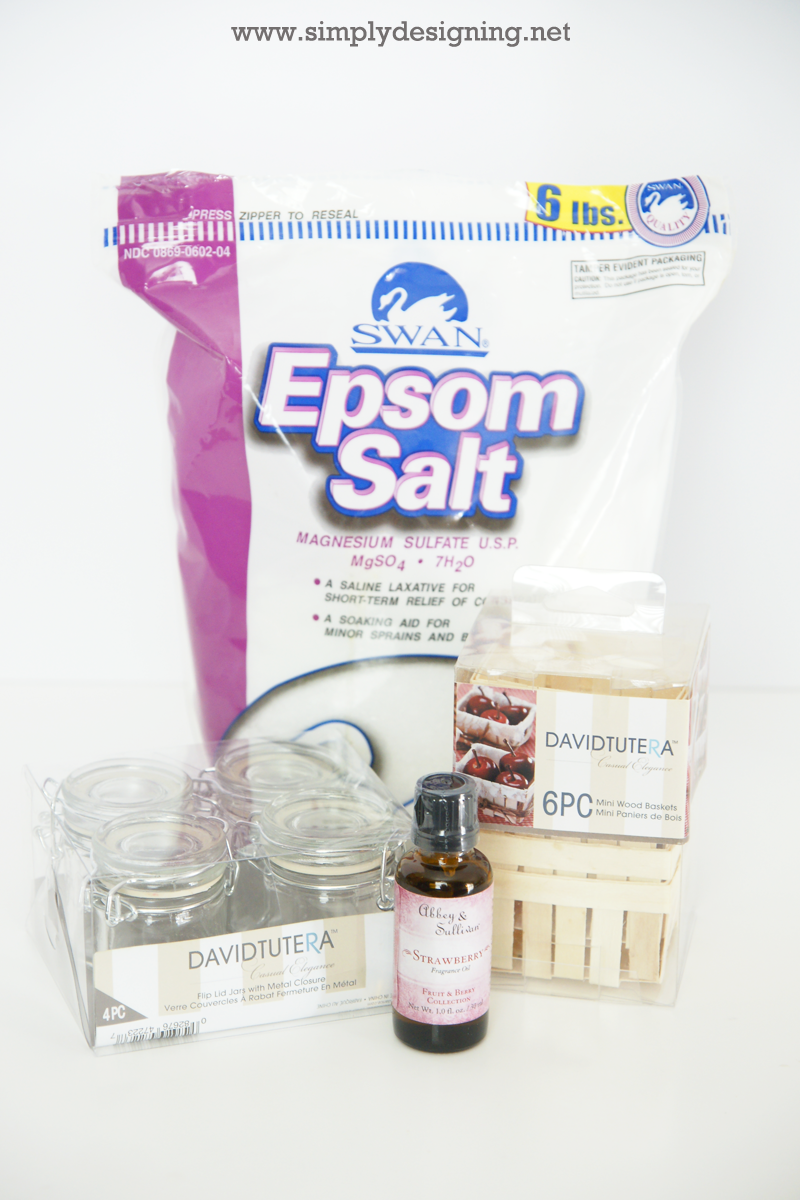 Homemade Strawberry Bath Salts - must pin for later! | simple to make and a wonderful gift! #mothersday #gift #handmadegift #bath #spa #diybeauty Homemade Strawberry Bath Salts - must pin for later! | simple to make and a wonderful gift! #mothersday #gift #handmadegift #bath #spa #diybeauty