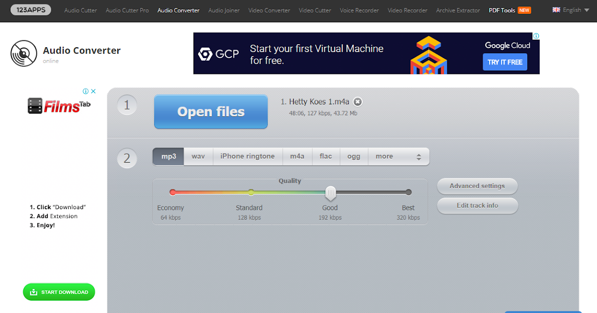 Konversi ke Video dan Audio Online Share to The World