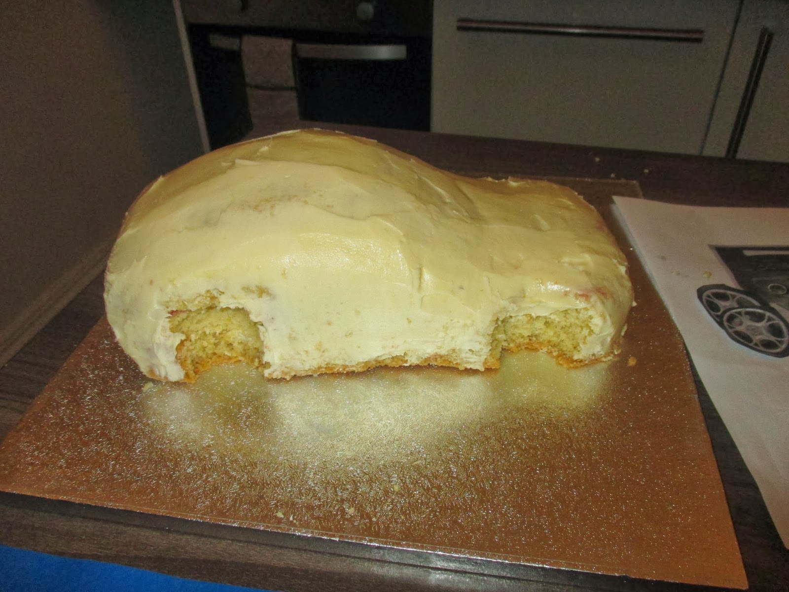 Bakes by Liddie: Alfa Romeo Birthday Cake
