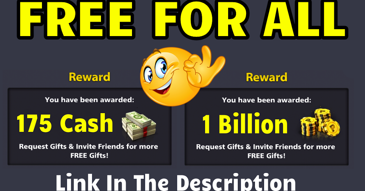 FREE 1 Billion Coins & 175 Cash in 8 Ball Pool Hack 2019