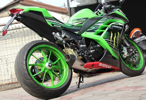 Tampil Beda dengan Modifikasi Terbaru All "Kawasaki Ninja 250 Fi
